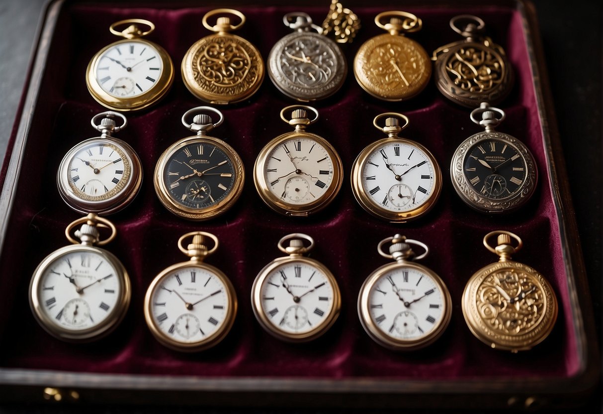 High-End Pocket Watches: Timepieces for Collectors in 2024
Display of watches 