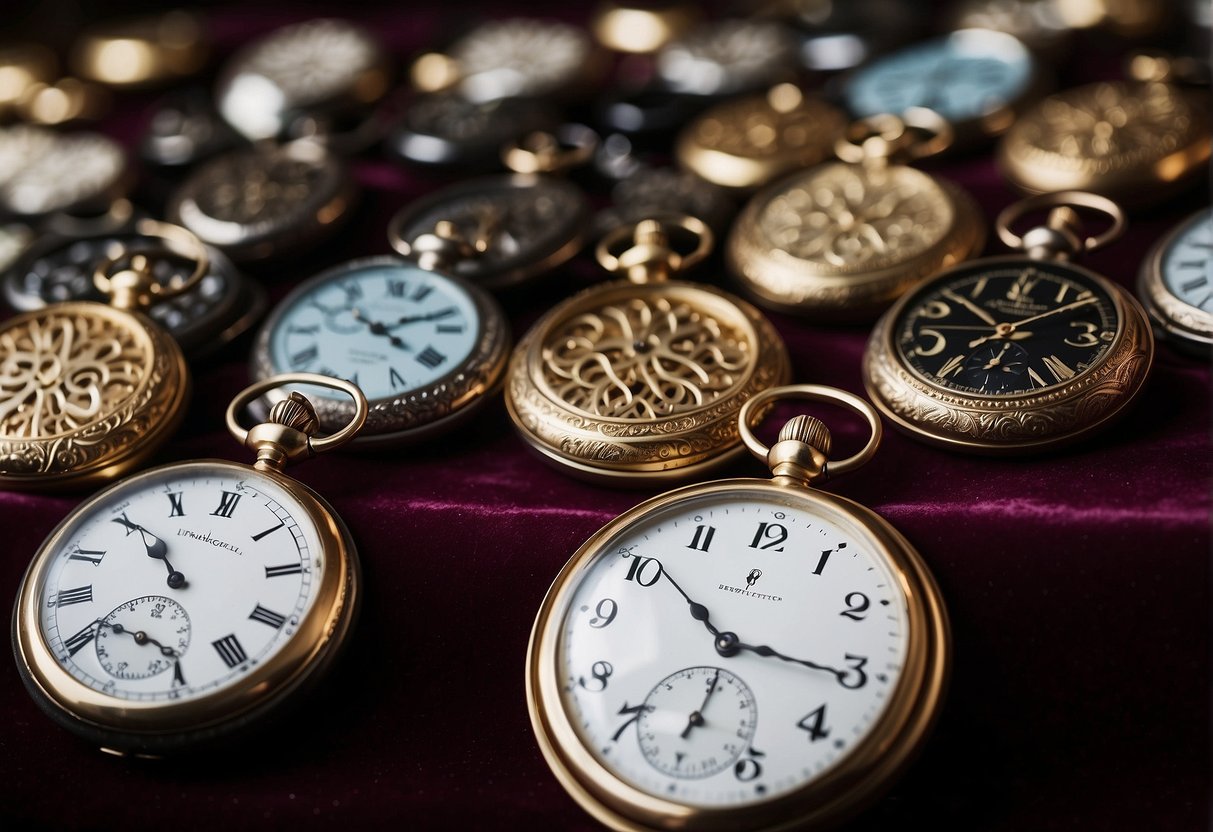 Unique Pocket Watches: Uncover Timeless Treasures in 2024
display of pocket watches 