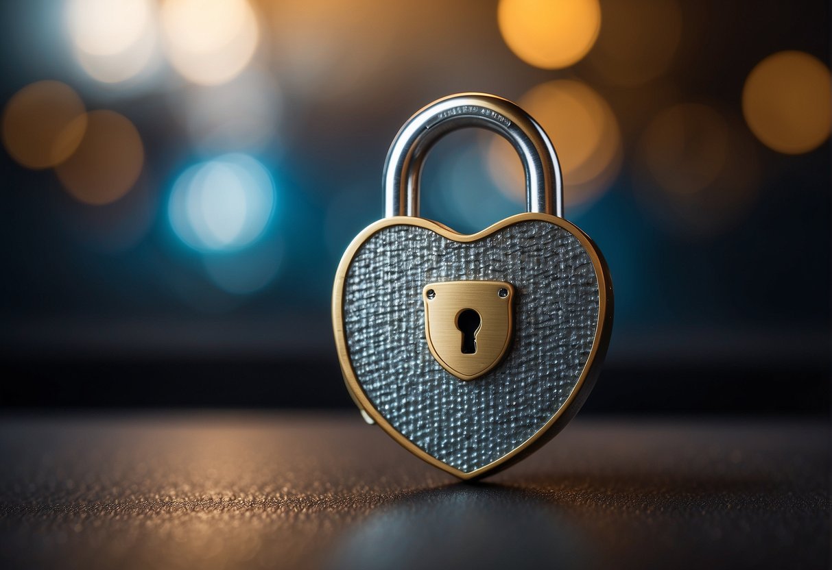 A padlock symbolizes outdated security practices, while a shield represents modern cybersecurity trends for personal computing