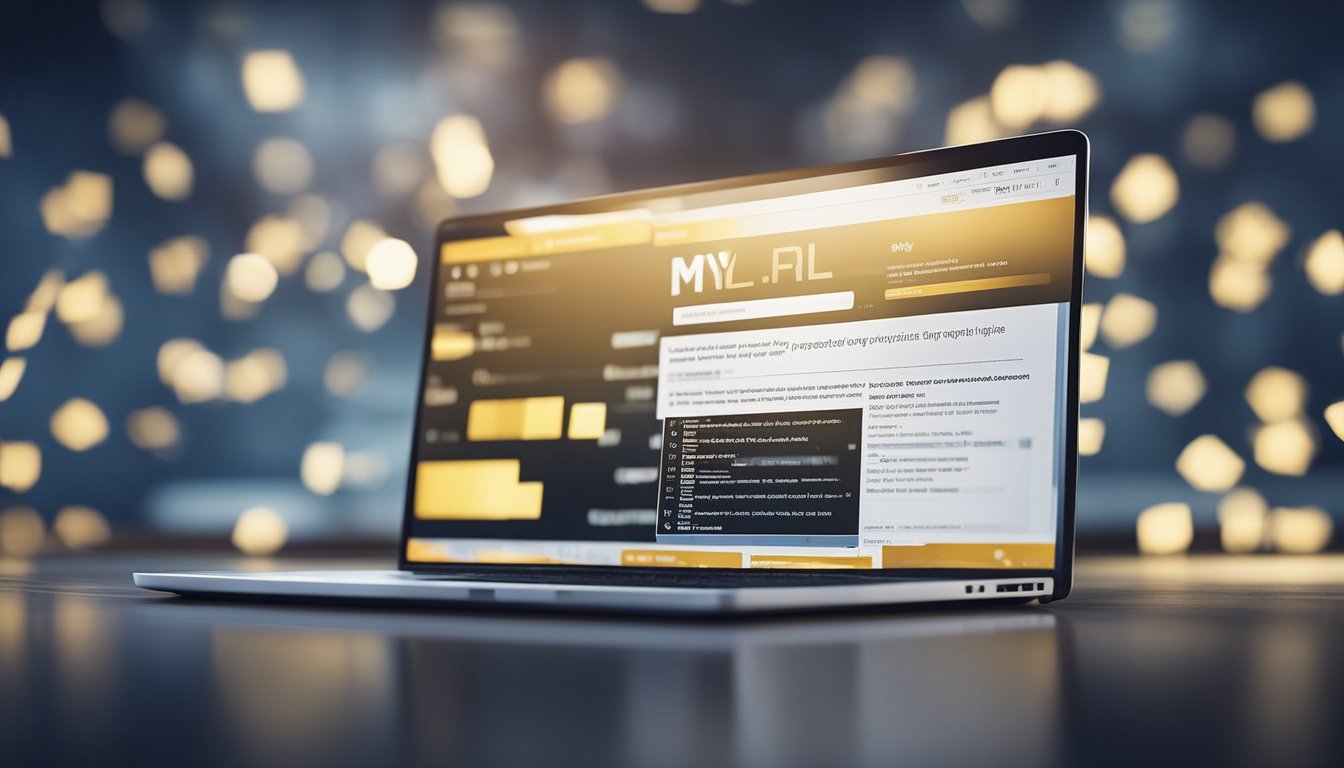 Ymyl definition and importance in seo. A computer screen displaying search engine results for ymyl-related queries