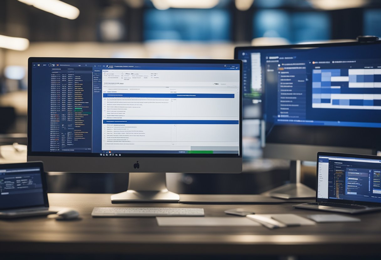 A computer screen displaying Atlassian Jira software being customized and integrated with other tools