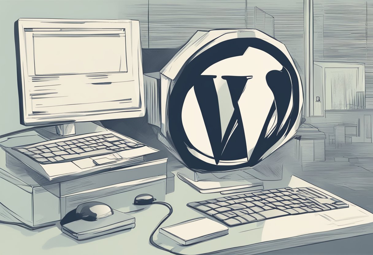The WordPress website is under attack by a new malware campaign. The website is depicted as vulnerable and in danger
