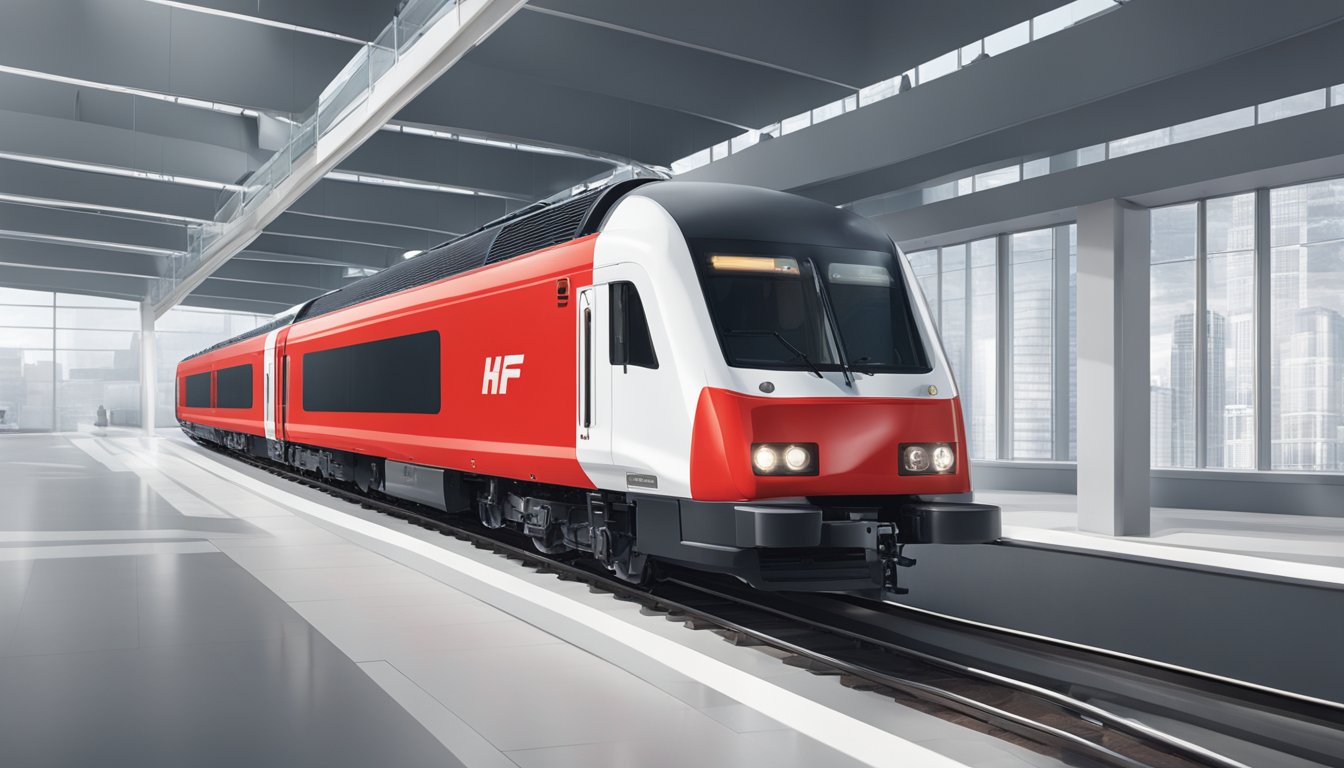 The iconic red and white HBF brand logo stands out against a clean, modern backdrop, exuding professionalism and trustworthiness