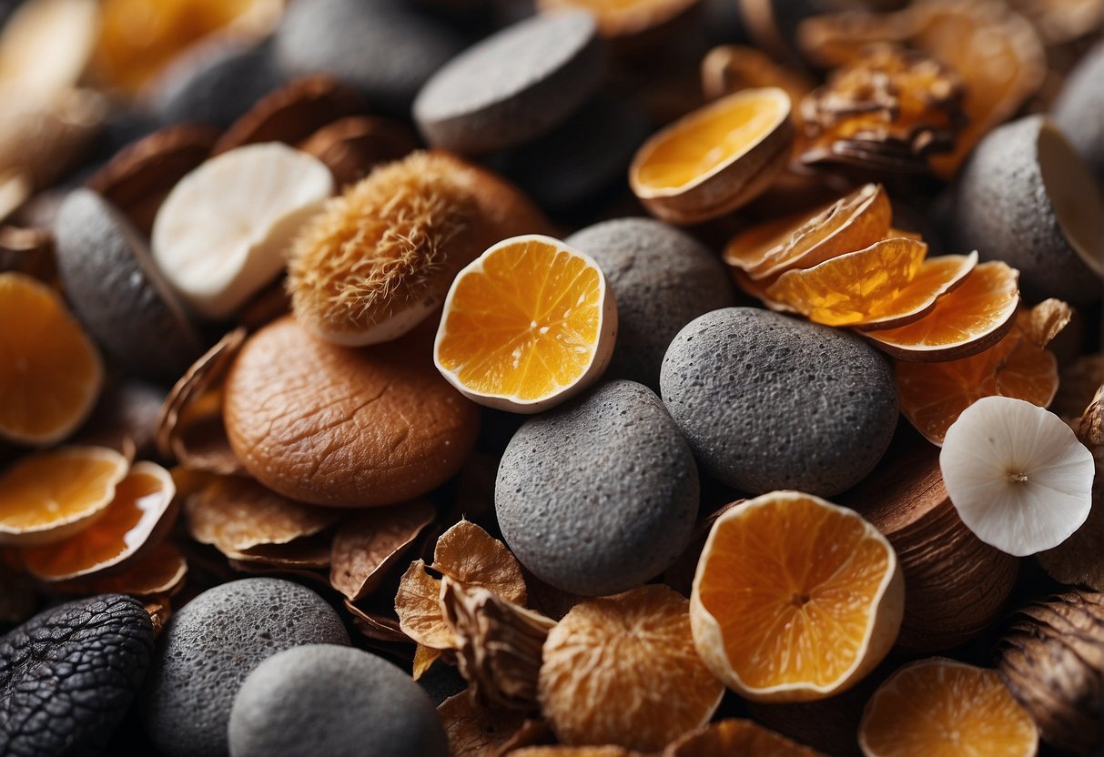 A pile of flaky skin lasts for days