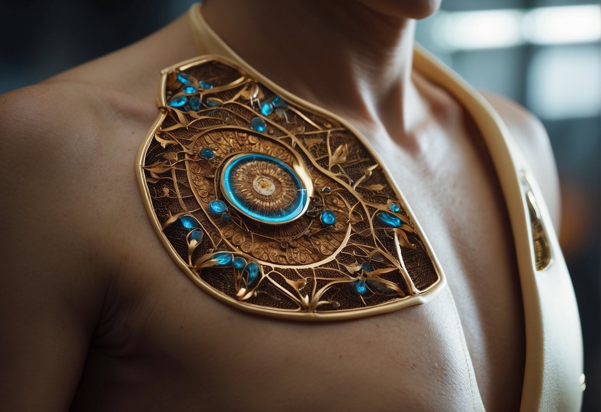 The skin is an organ. It covers the body, protecting it from external elements and regulating temperature