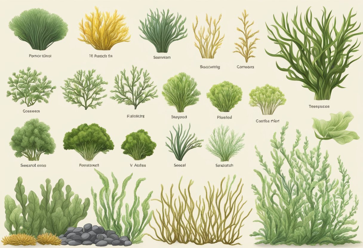 Seaweed compared to other fiber sources