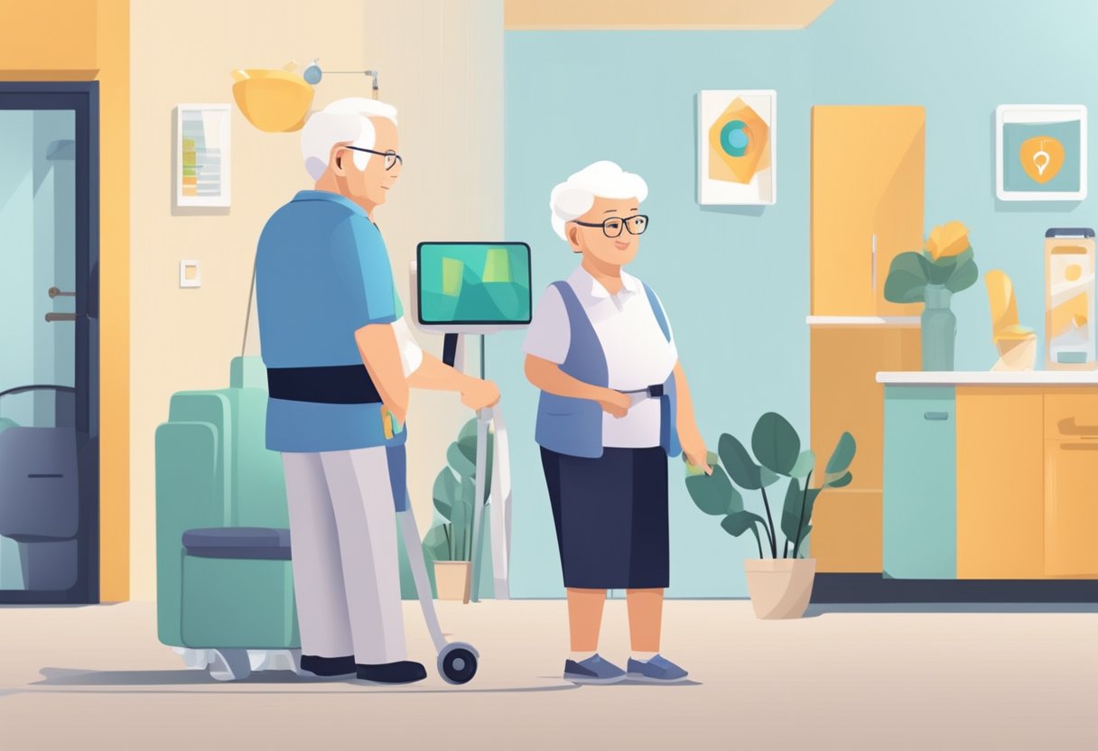 IoT devices monitor elderly safety and promote independence in care settings