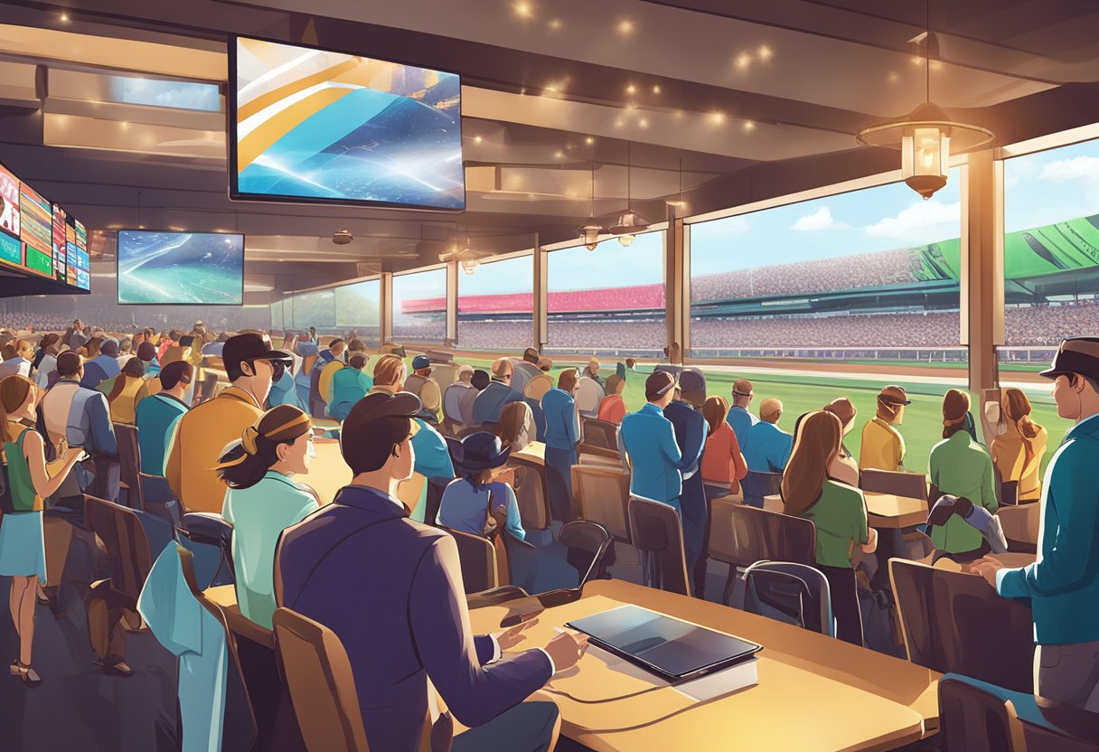 Horse racing sponsors in 2024 engage with fans through interactive activities and immersive experiences at the track