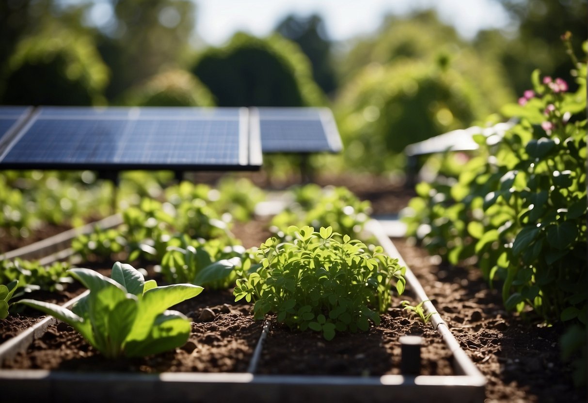 Jardim inteligente e sustentável