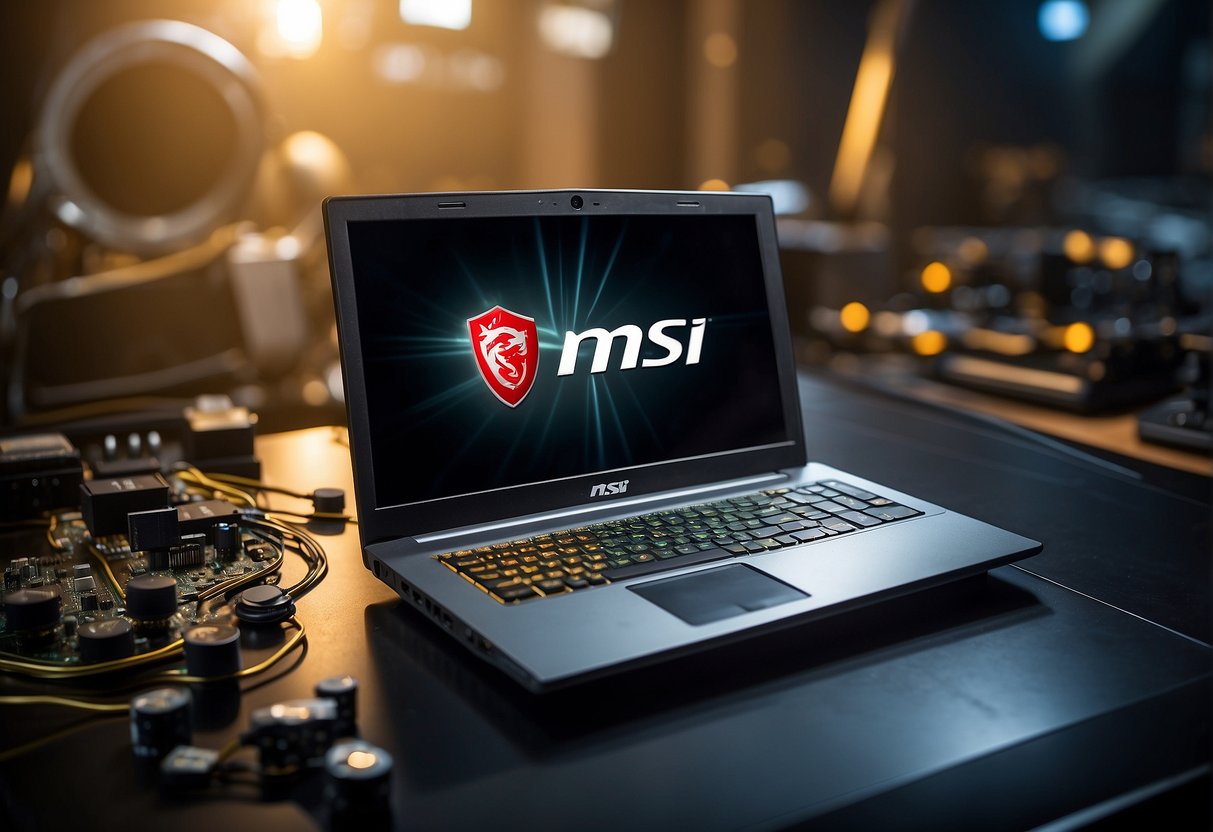 A computer with MSI hardware and system configurations for memory/cryptocurrency mining, with the option to switch MSI on or off