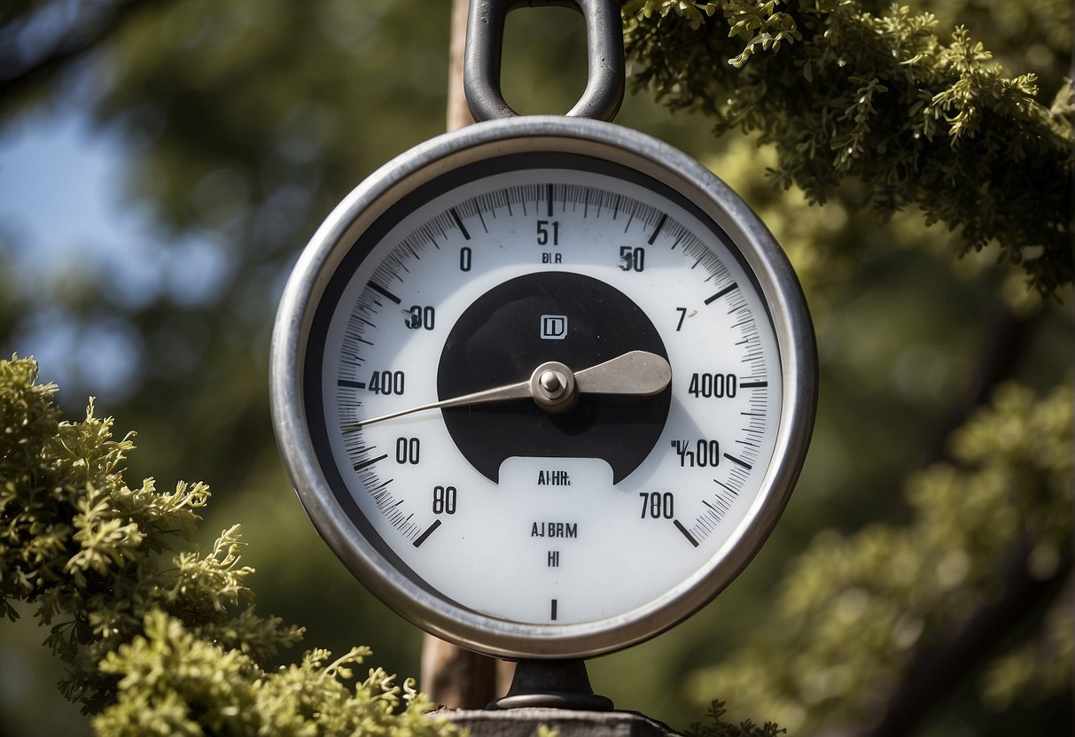 A scale weighing the cost of Ash tree protection treatment against Ash tree removal in Minnesota