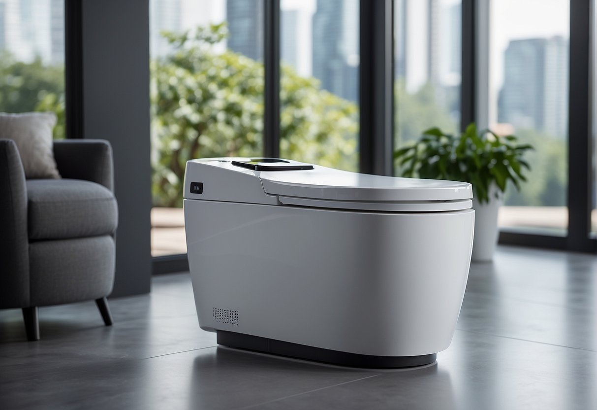 What Does a Smart Toilet Do?-A smart toilet with built-in bidet, seat warmer, and automatic flush. LED control panel and sensor-activated lid. Integrated air purifier and self-cleaning functions