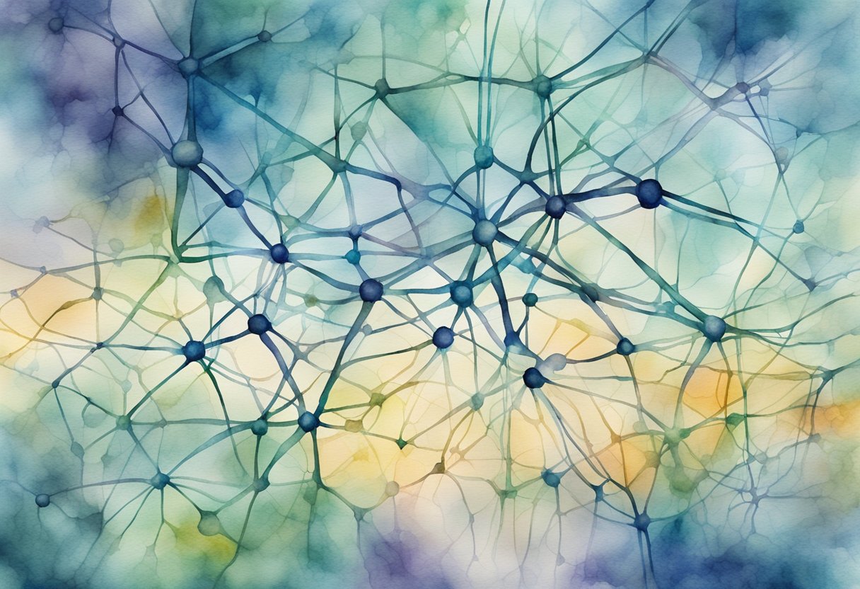 A network of interconnected neurons forming new connections and pathways, symbolizing the future of neuroplasticity research and growth mindset