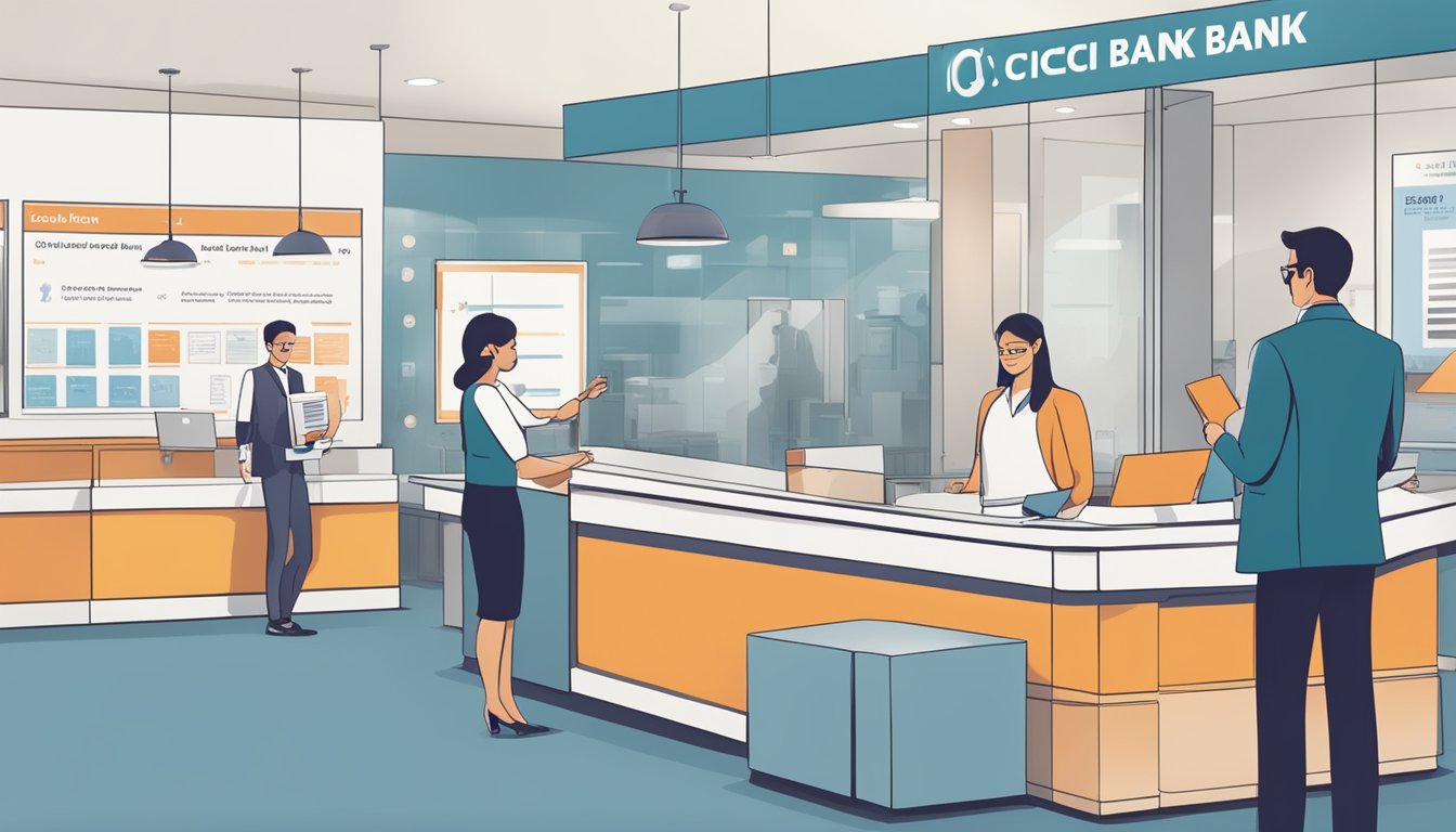 ICICI Bank's preclosure process: A customer submits a request to pay off their personal loan early, and a bank representative verifies the remaining balance and arranges for the loan to be closed