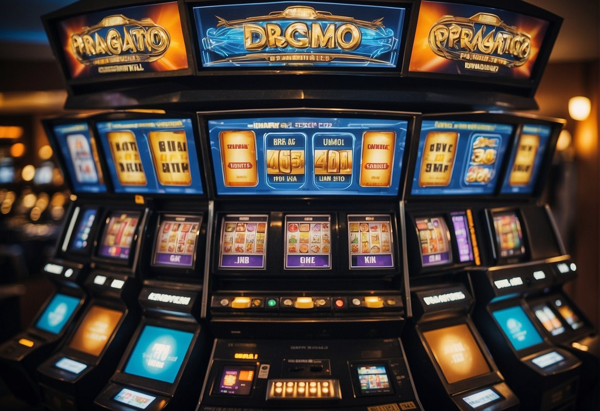 The main features of Pragmatic Play's slot demo are displayed