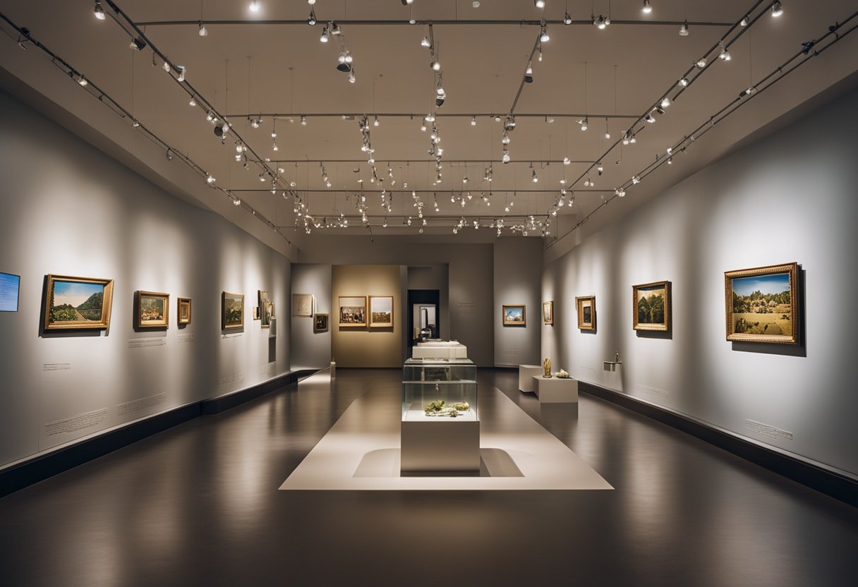 The museum's interior exudes mastery and elegance, with a seamless flow of exhibitions guiding visitors through the space