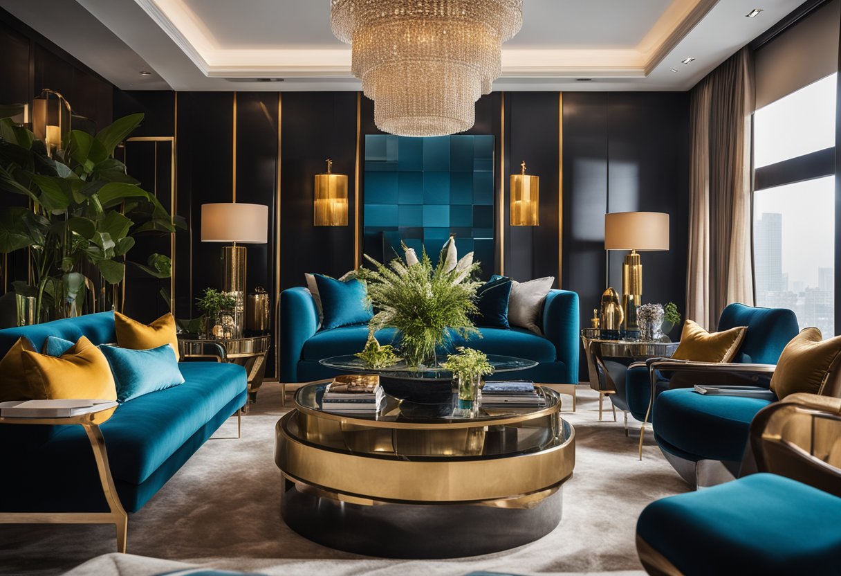 Celebrity interior designers in Mumbai showcase their signature styles through bold color palettes, luxurious textures, and innovative design philosophies