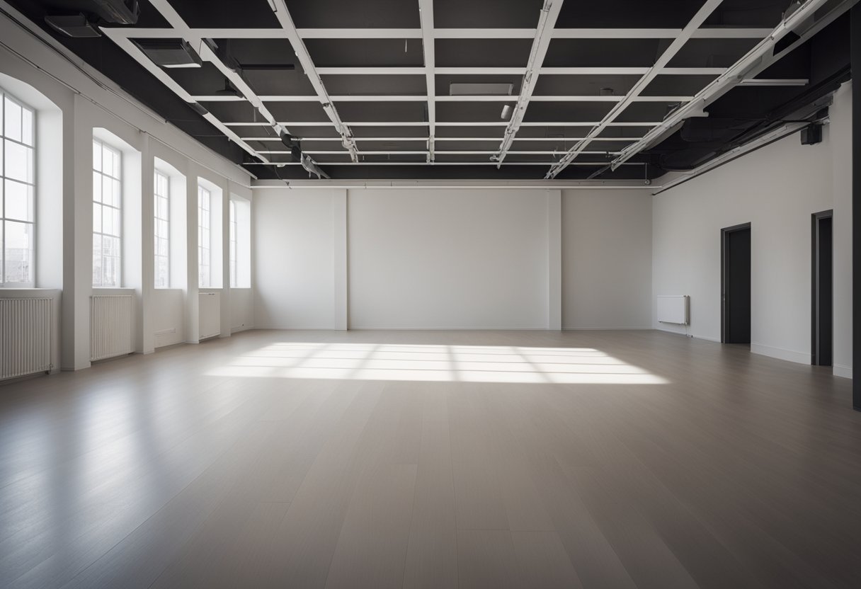 An empty room with blank walls and bare floors awaits the touch of interior designers