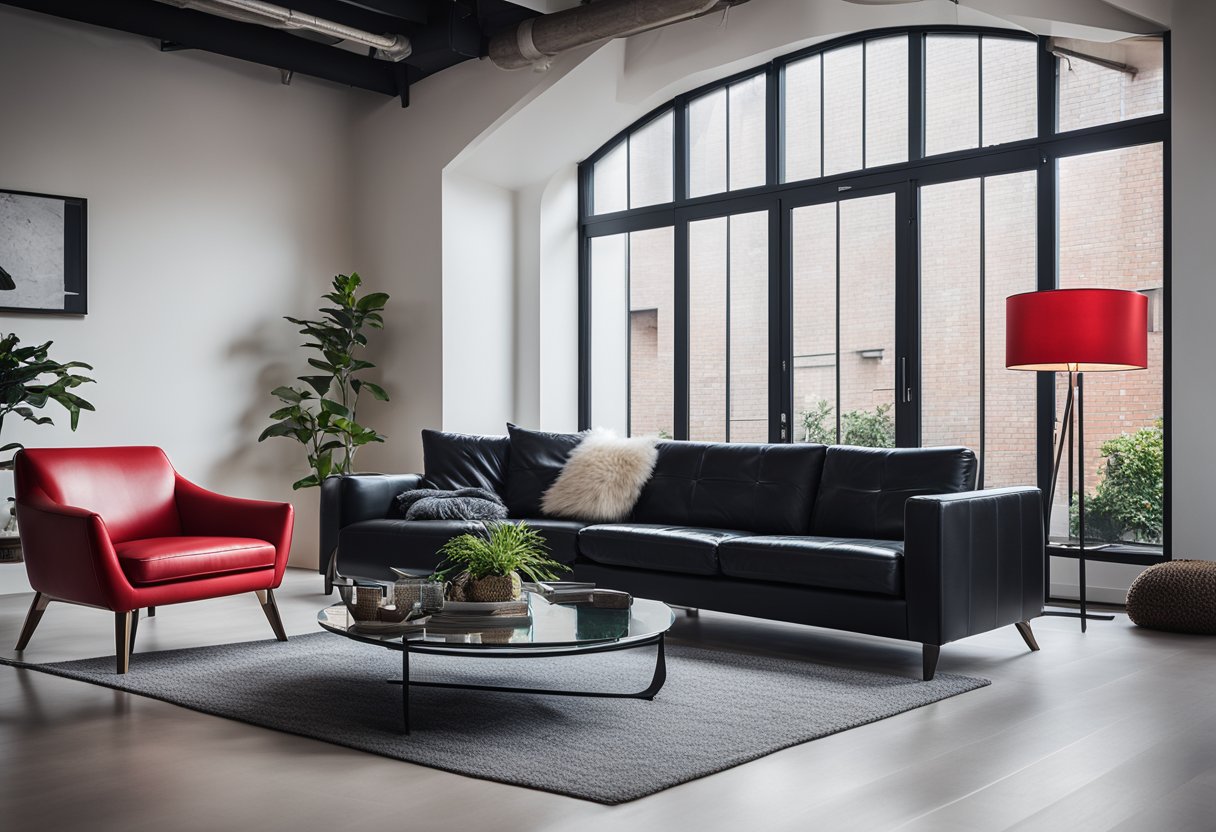 Stylish Contrast: Interior Design Ideas