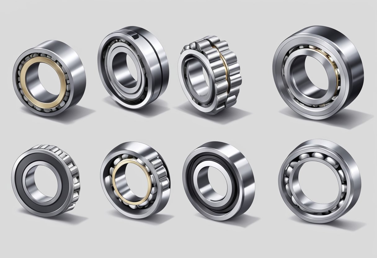 A close-up view of China Cross Roller Bearings, showcasing their intricate design and precise engineering