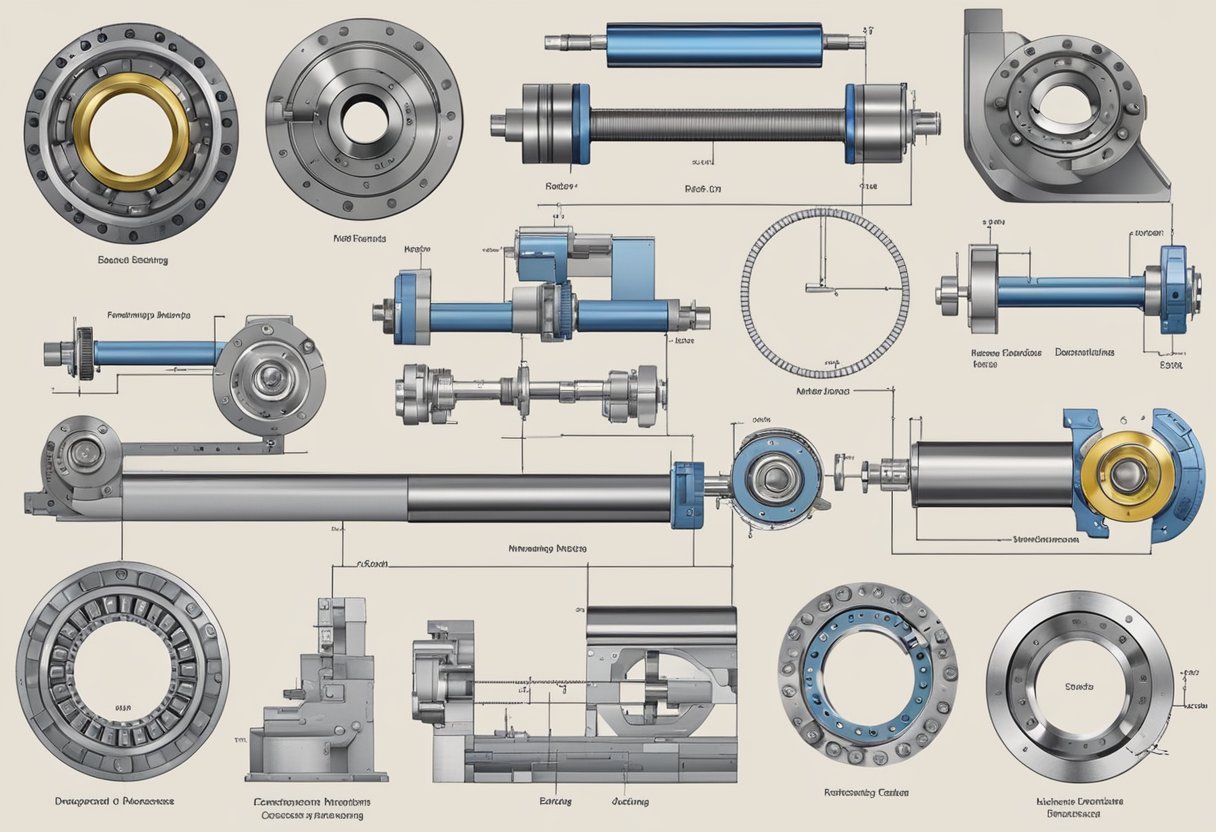 A timeline of cross roller bearing development, from early designs to modern manufacturing processes