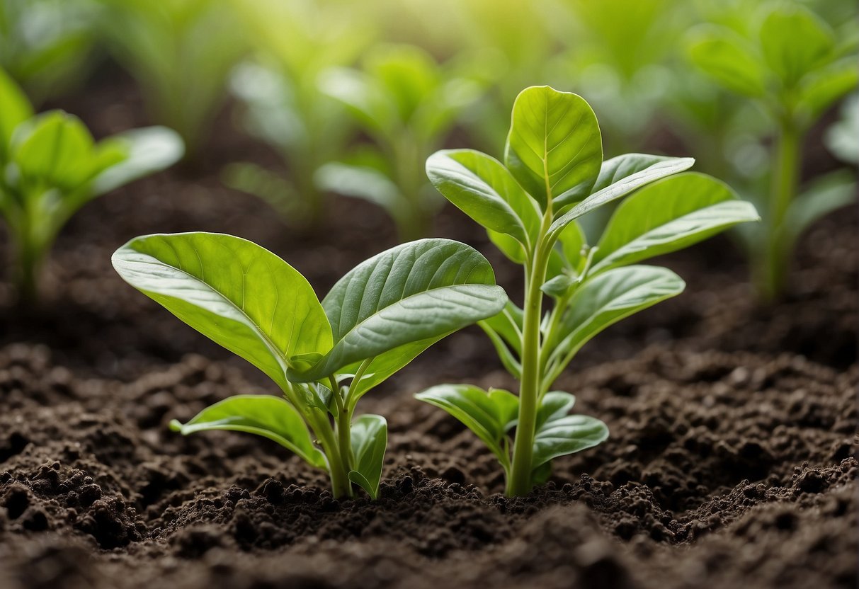 Lush, green foliage of Manjula plant thrives in bright, indirect sunlight. Well-draining soil and regular watering promote its healthy growth