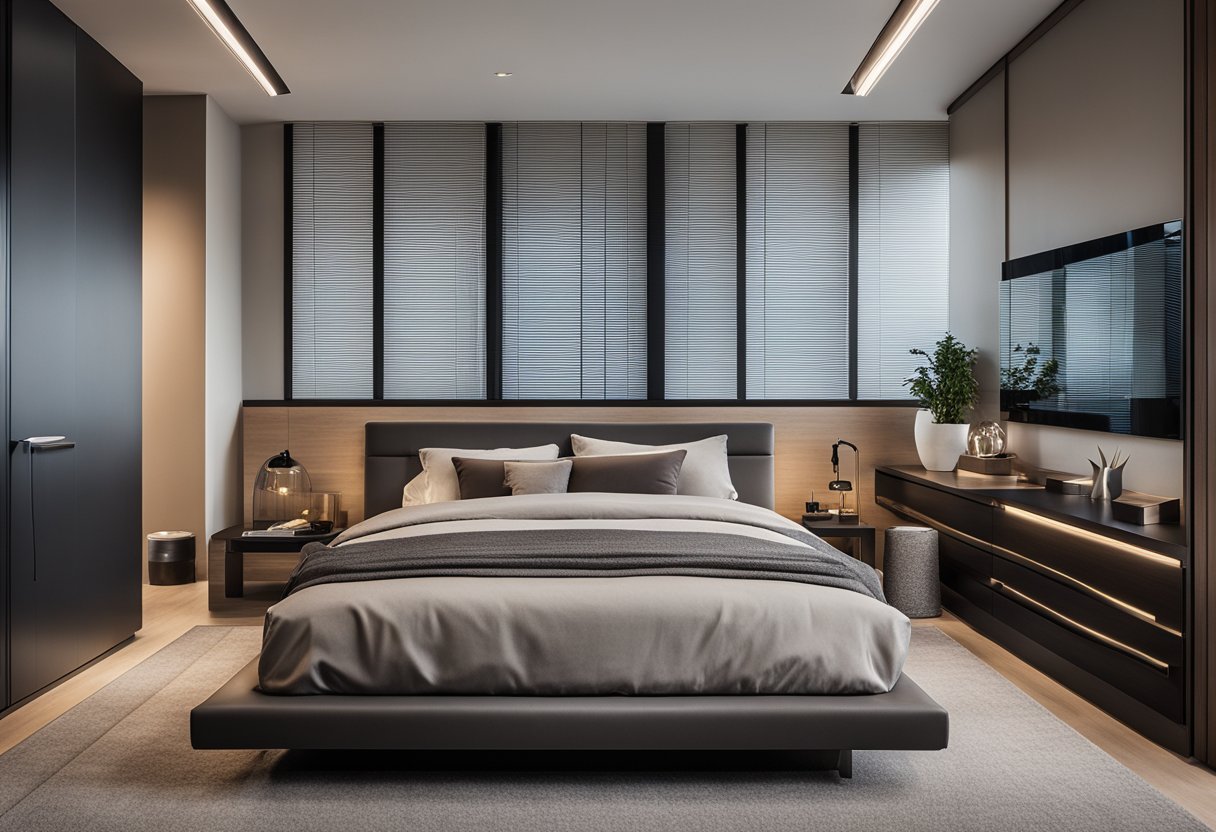 Stylish Men's Bedroom Design Ideas