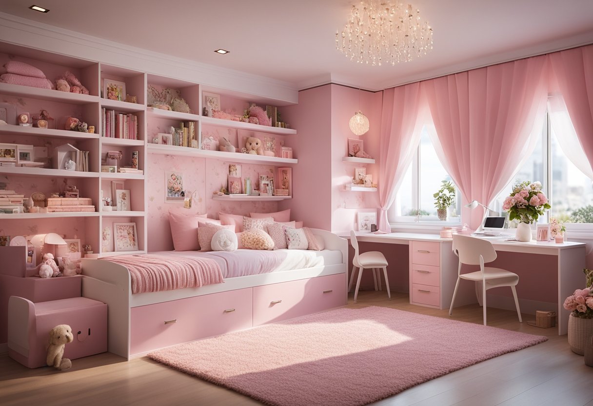 Pink Bedroom Design for Girls Fun & Stylish Ideas