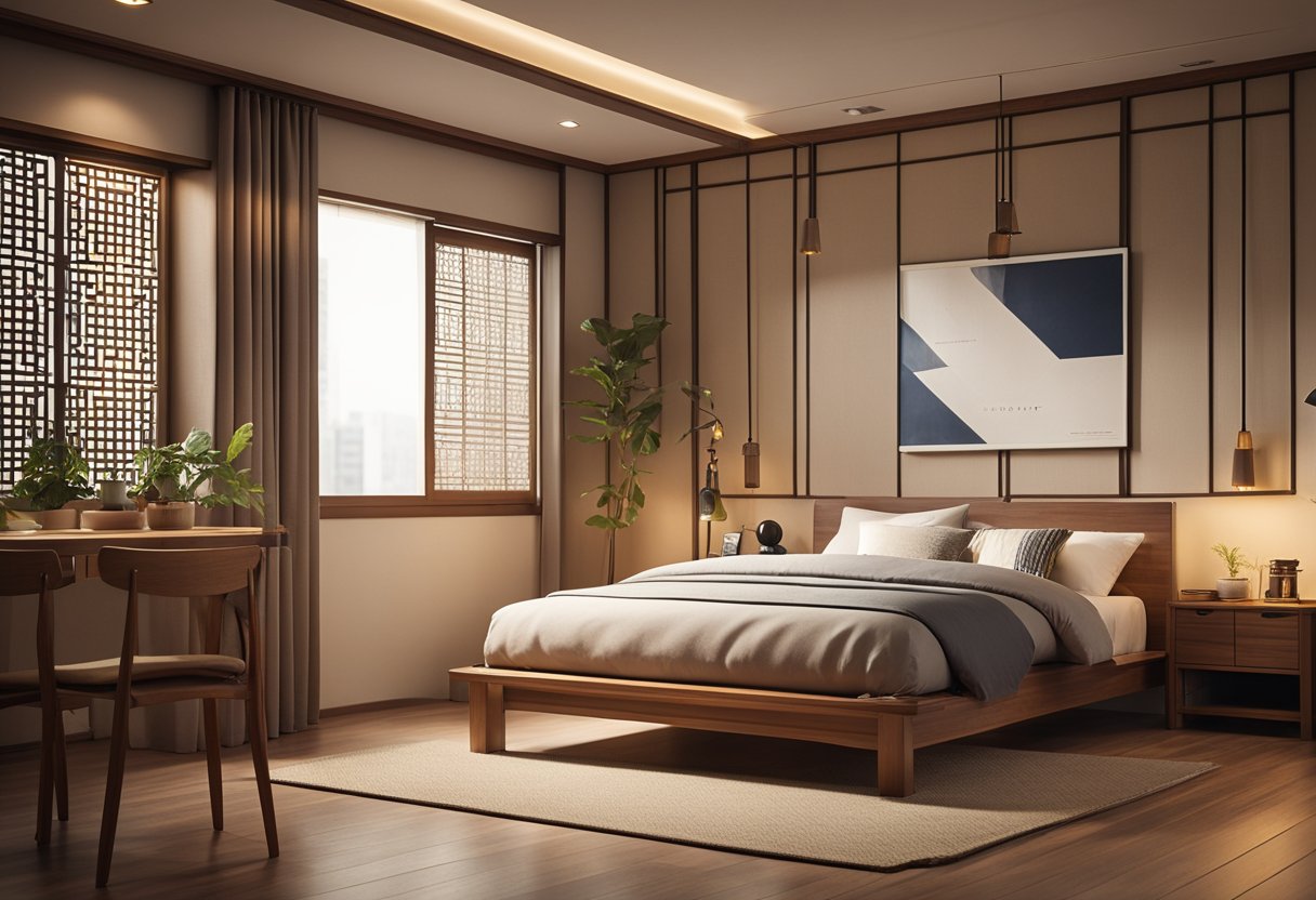 Stylish Korean Bedroom Design Ideas