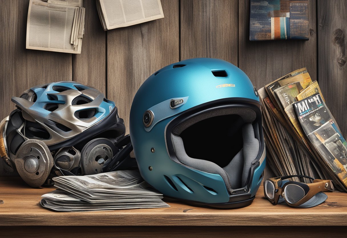 History of Vintage Road Bike Helmets