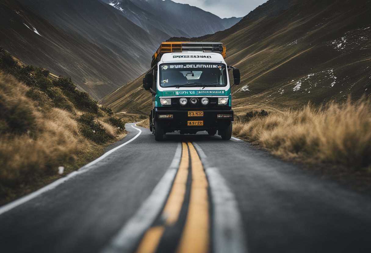 The M-Byte conquers high altitude roads in the Himalayas, showcasing its performance and durability