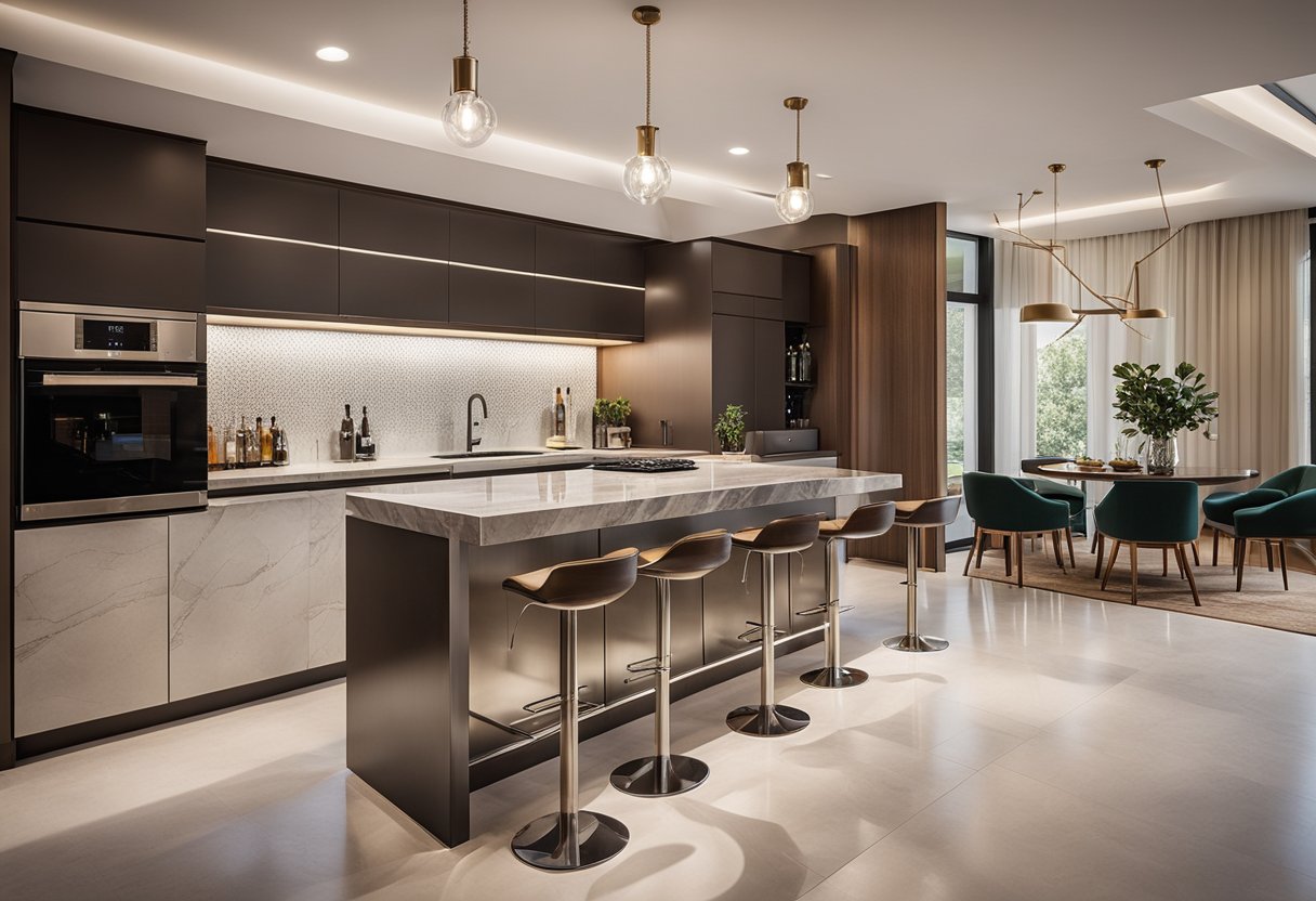 Kitchen Bar Design Ideas: Creative and Functional