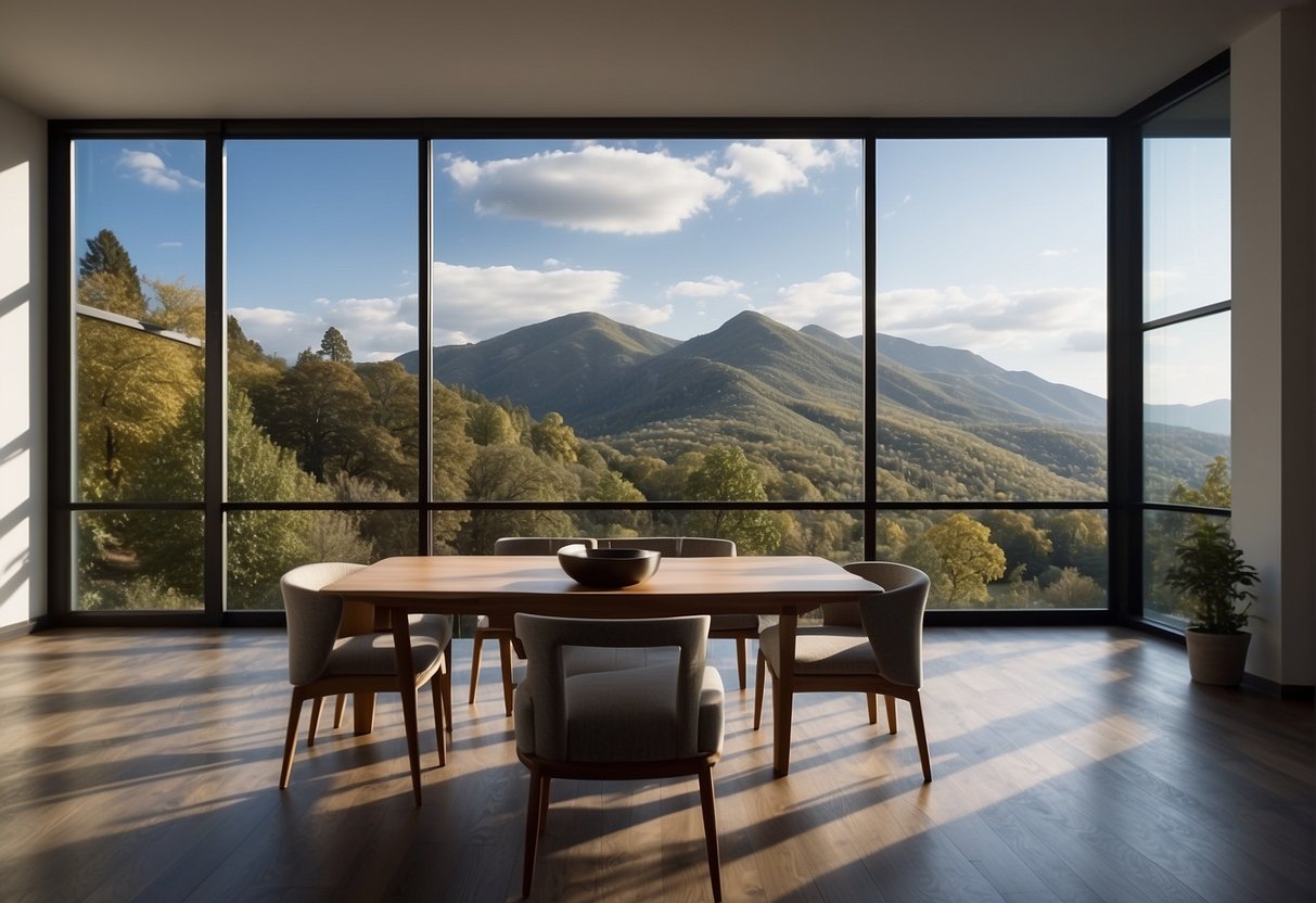 Electric smart film covers windows, changing opacity with a switch. Ideal for privacy, sun control, and projection screens