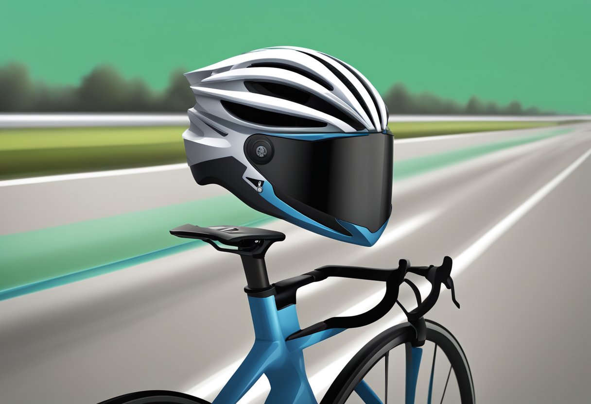 road bike helmet with visor