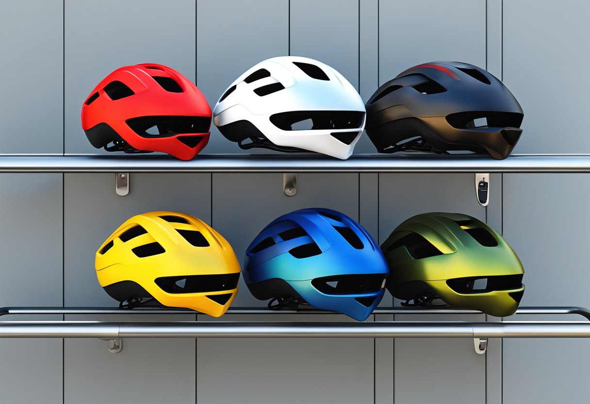 Aero Road Bike Helmets with Magnetic Clasp