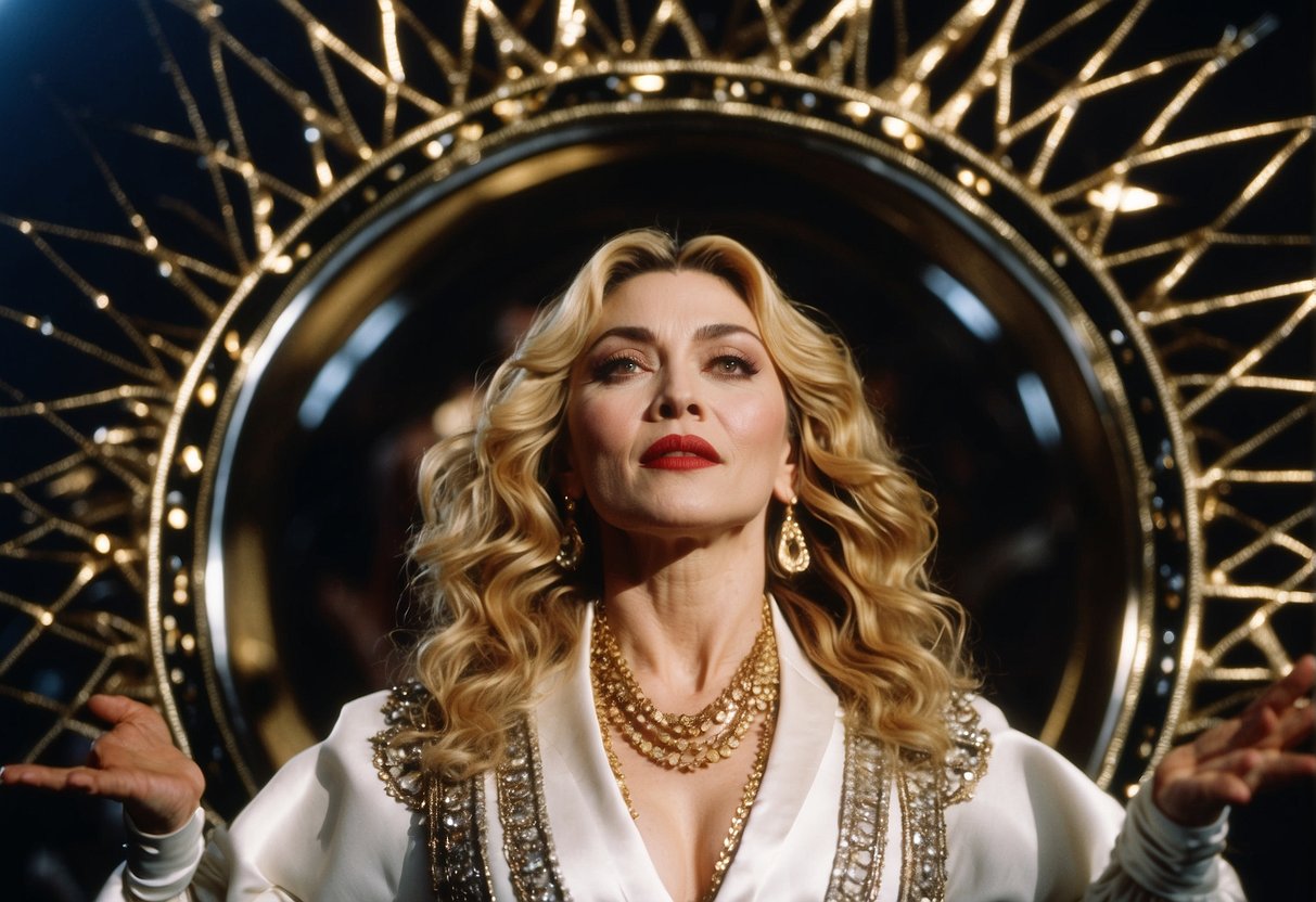 Madonna's iconic performances and tours throughout the years, showcasing her evolution and enduring relevance