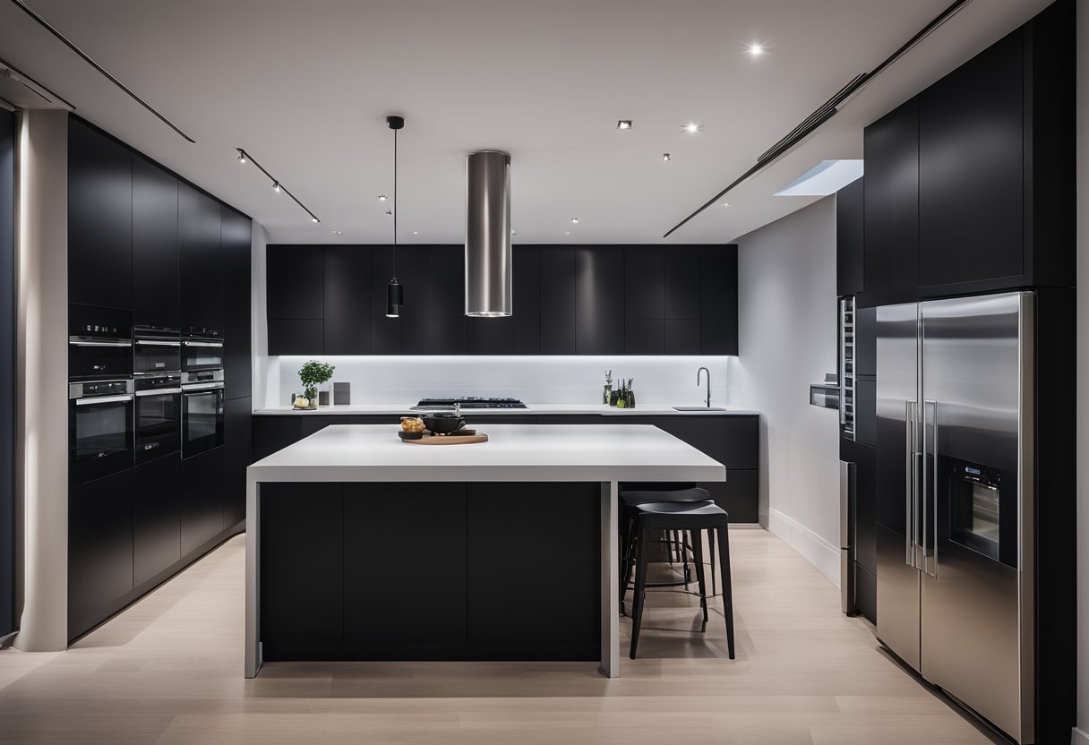 Modern Black Kitchen Design: Sleek & Stylish Ideas