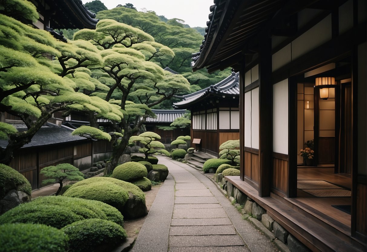 Lush greenery, traditional Japanese architecture, and a serene atmosphere make Southern Higashiyama the perfect location to stay in Kyoto