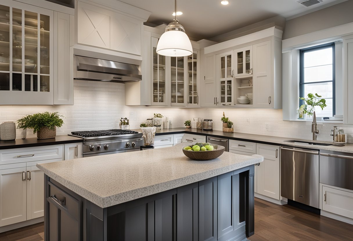 A small, outdated kitchen gets a modern makeover with new countertops, cabinets, and appliances, showcasing cost-effective upgrades that add value to the home
