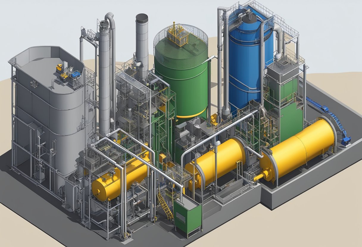 A single stage coal gasifier operates with a controlled feed of coal, air, and steam, producing a clean synthesis gas for further processing