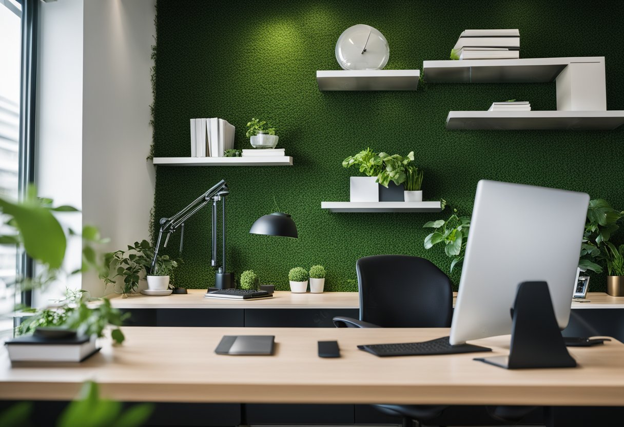 Green Wall Office Design: Nature Indoors