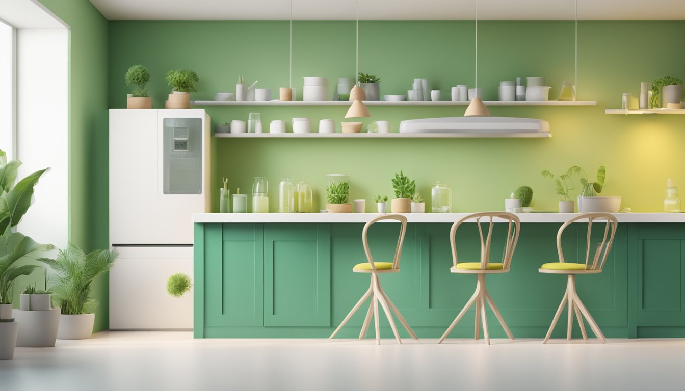 Eco-friendly products improving health. Green Innovations and Technology impact. Use of sustainable materials