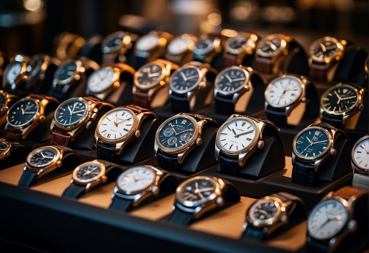 Lesser Known Swiss Watch Brands: Hidden Gems in 2024 
Watch display