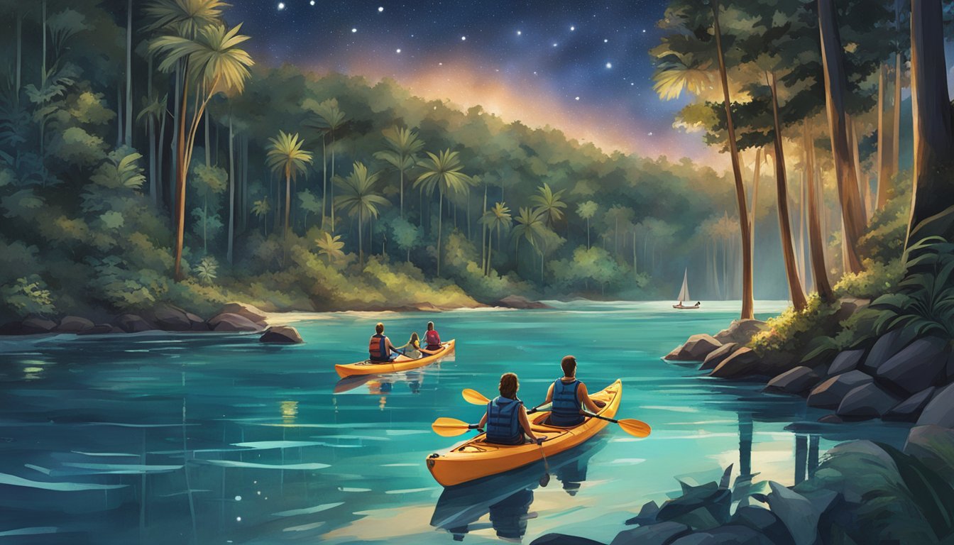 A group of friends hike through lush forests, kayak in crystal-clear waters, and camp under the stars in Oceania, all while sticking to a budget