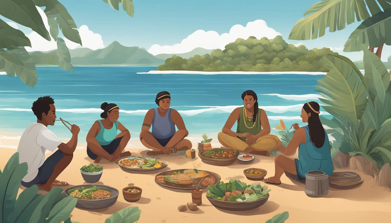 A group of friends explore Oceania on a budget, immersing themselves in local culture and experiences. They interact with indigenous communities, sample traditional cuisine, and engage in outdoor activities