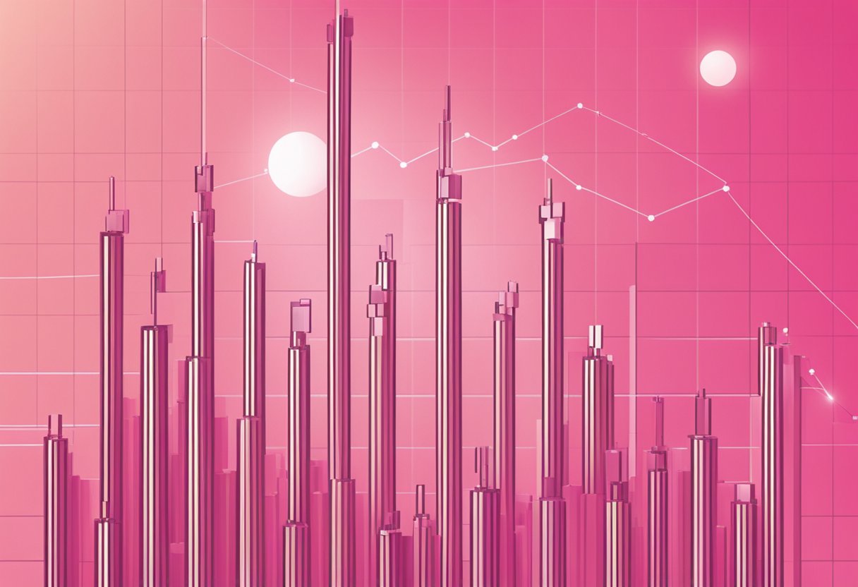 A graph showing the rise in popularity of the baby name "Ruby" over time