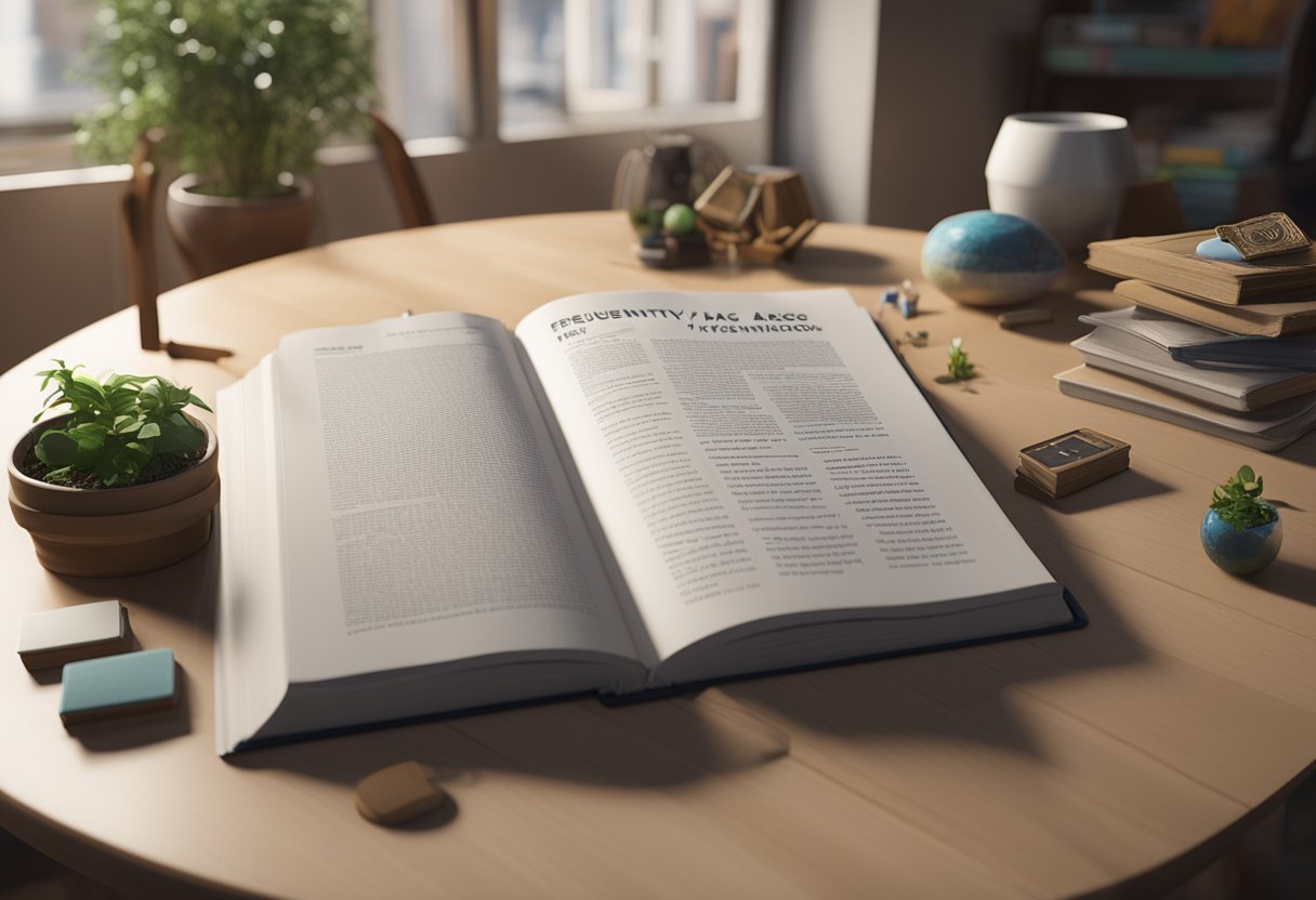 Um livro: representando como é bom incentivar os filhos pelo interesse pela leitura