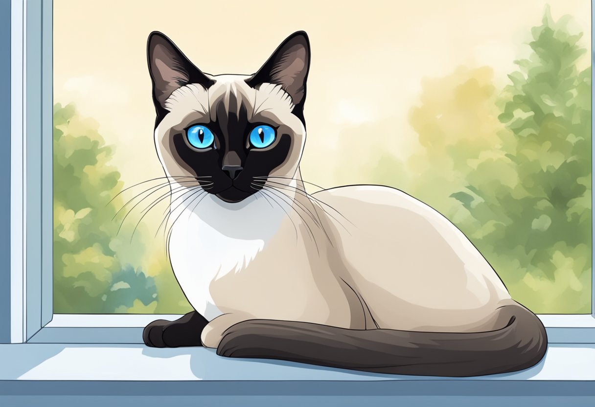 Siamese Cat with White Paws Unveiling the SockFooted Feline Overlord!