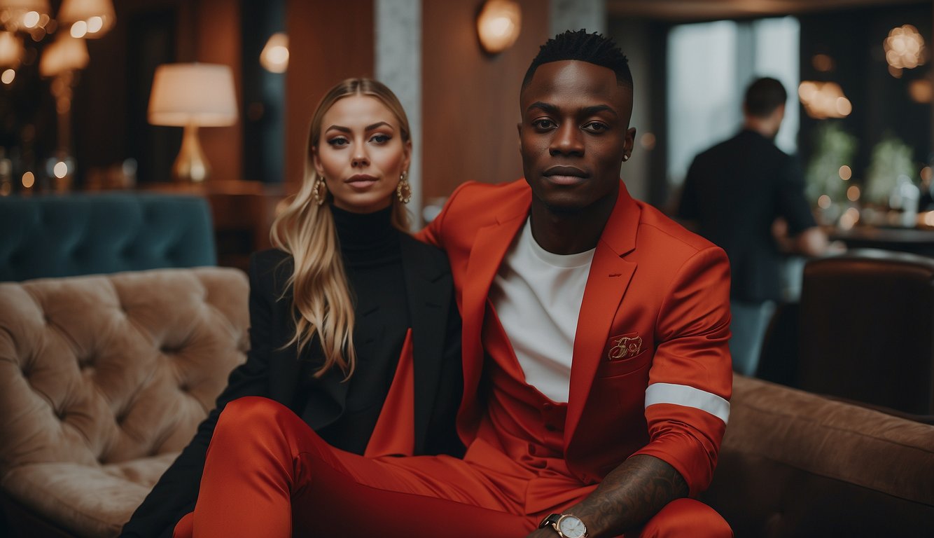 Spartak Moscow's Quincy Promes, with his partner and wealth, in a luxurious setting