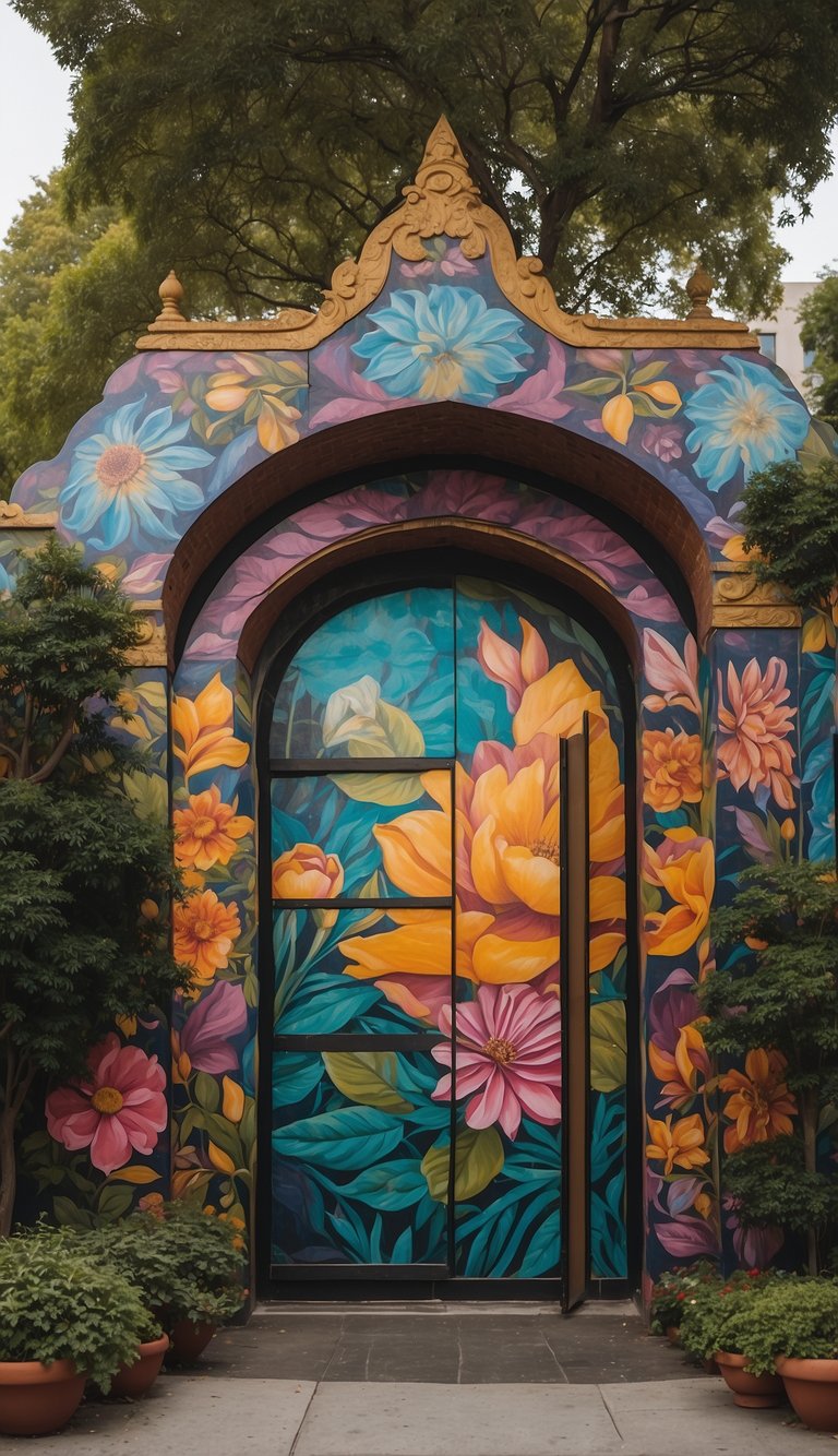 Vibrant murals adorn alleyways, while sculptures stand proudly in public parks. Galleries showcase diverse works, and historic buildings are adorned with intricate designs